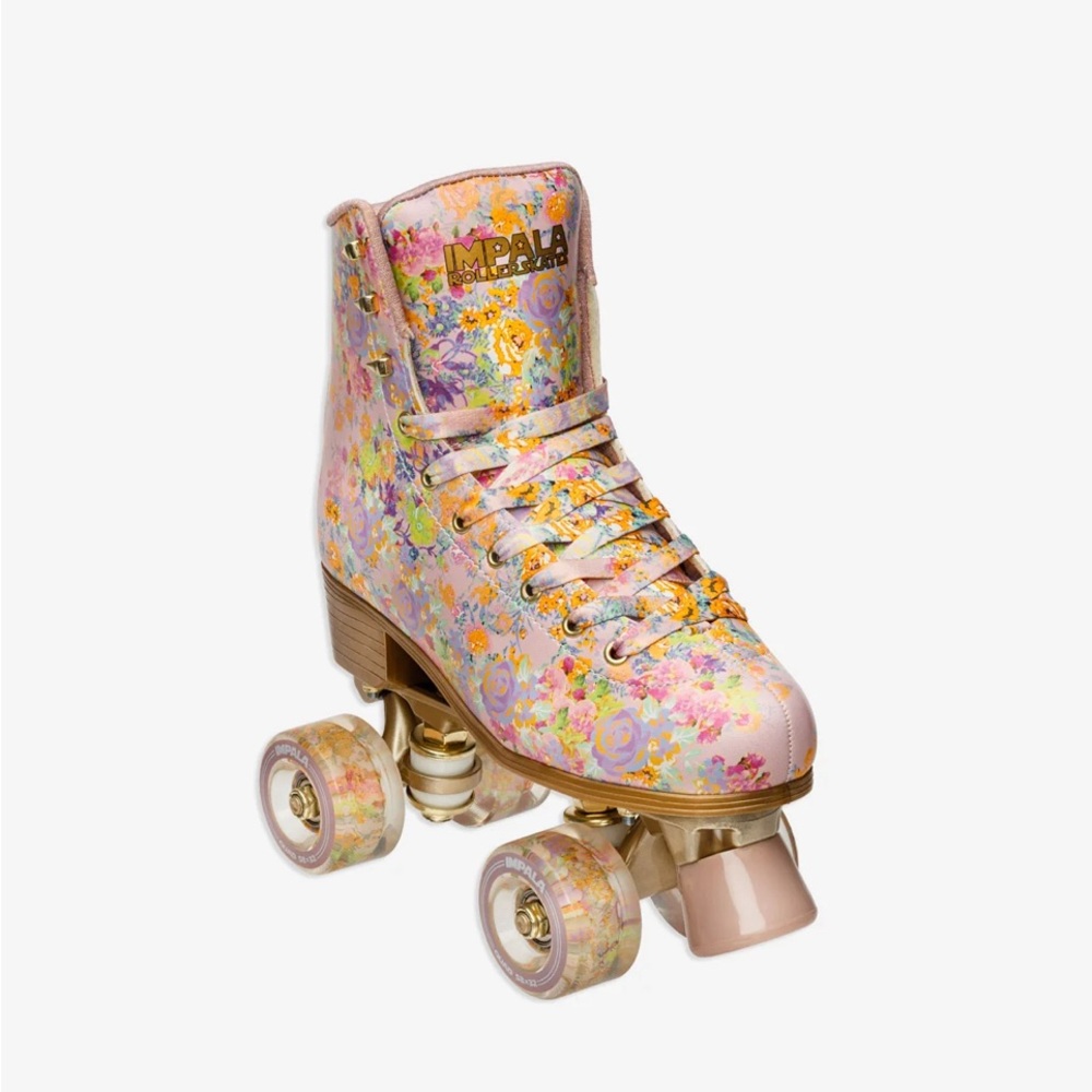 Impala Rollerskates x Cynthia Rowley Floral Quad Rollerskates
